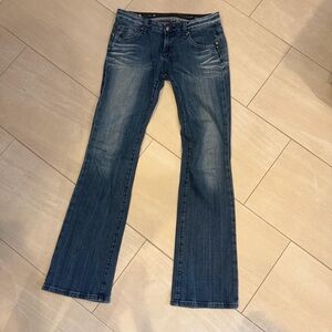 Women’s ReRock for Express Boot Flare Jeans - Size 4L Long